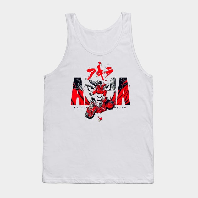 Akira Tank Top by Vhitostore